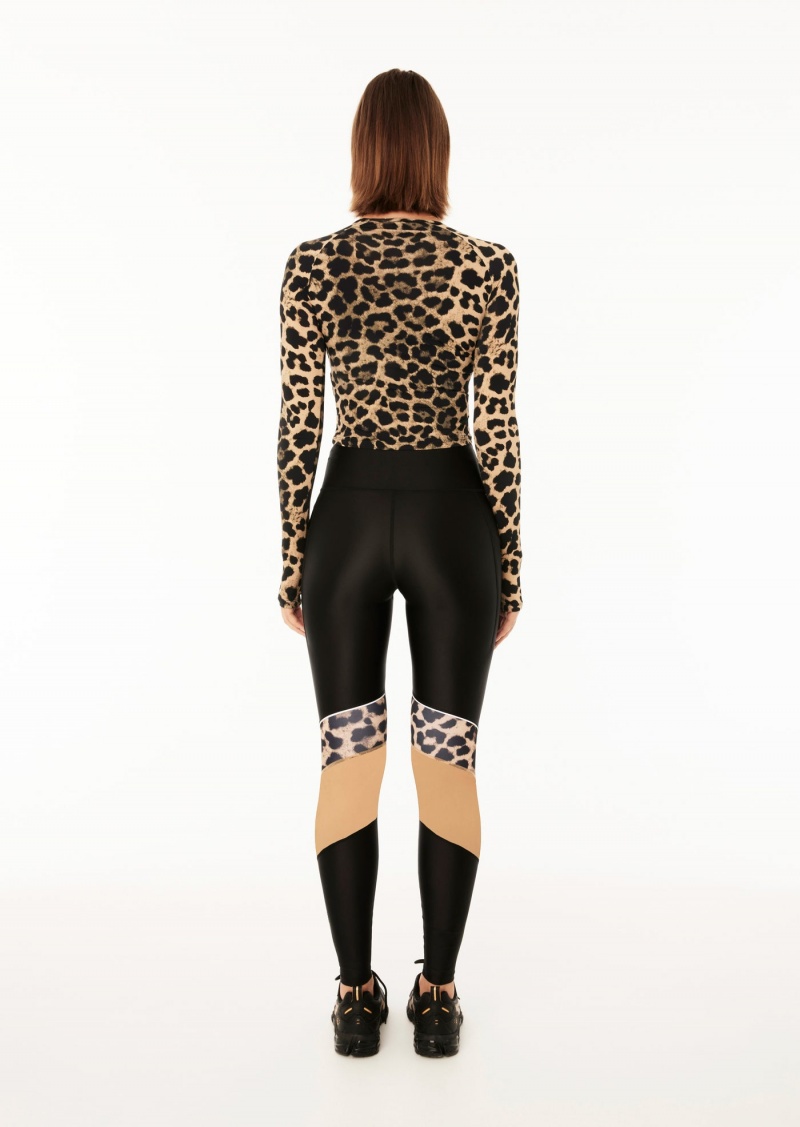 P.E Nation Silverstone Full Length Legging Black | FWRTIXL-58