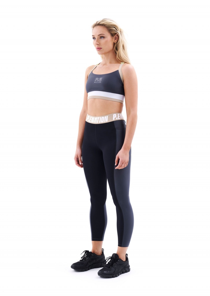 P.E Nation Terrain Legging Black | VUMREJW-24