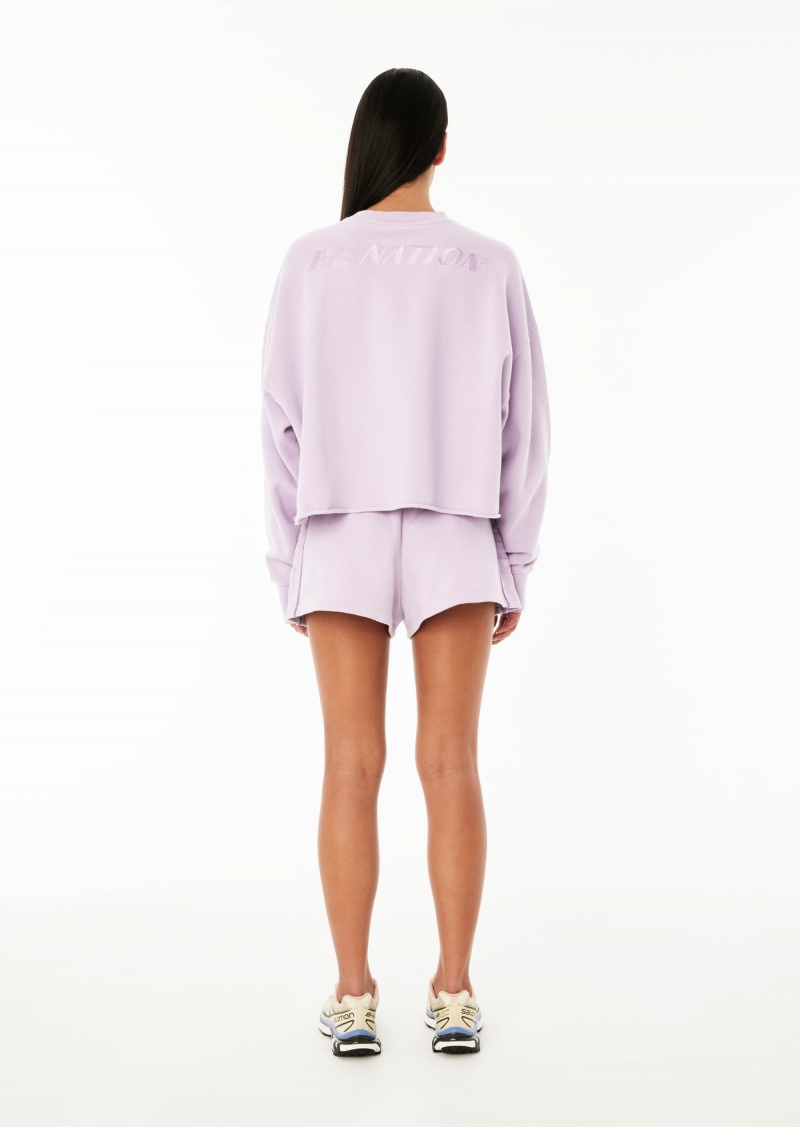 P.E Nation Undercut Short Orchid Hush | PEQKSMD-26