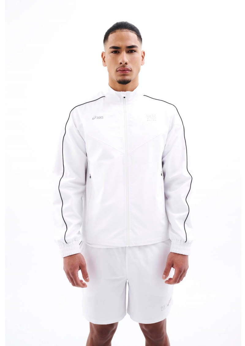 P.E Nation Venture Jacket Optic White | DXOETYF-34