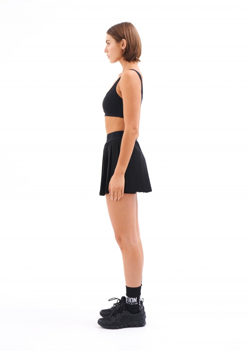 P.E Nation Volley Skirt Black | RGUALIB-13